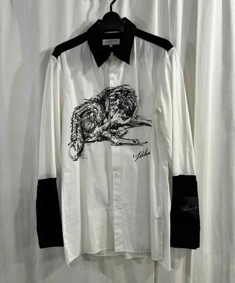 2019AW yohji yamamoto pour homme コットン長袖シャツ（HC-B46-819）