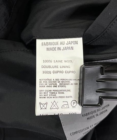 2023SS yohji yamamoto pour homme ロングベスト（HZ-J10-100）
