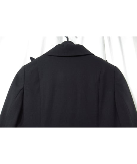 yohji yamamoto +noir ピークドラペルデザインジャケット（NR-J06-100）