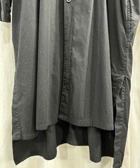 2018aw yohji yamamoto pour homme 素材切替えデザイン オーバーブラウス（HV-B03-800）