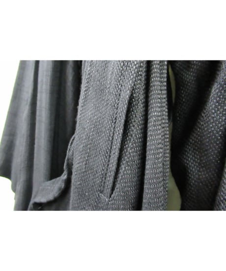 15ss yohji yamamoto pour homme デザイロングンコート（HU-C06-206）