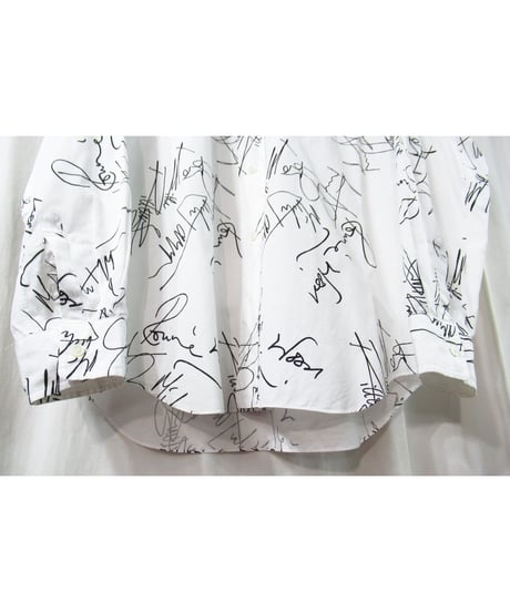 COMME des GARCONS HOMME PLUS プリントデザインブラウス（GBL-2）