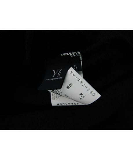 Y's yohji yamamoto レイヤードデザイン変形ニット YV-T72-360