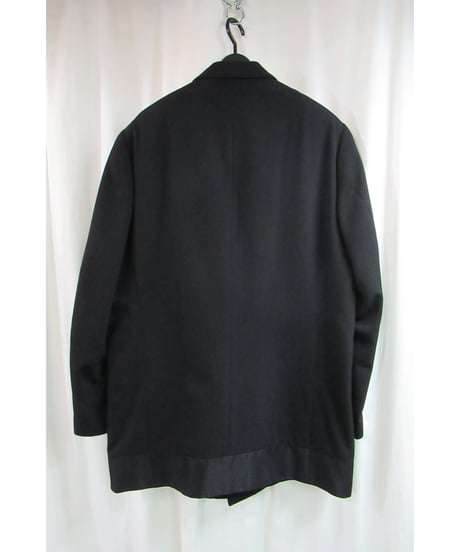 09aw yohji yamamoto pour homme 黒 デザイン切替えジャケット HV-J35-103