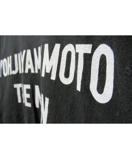 10ss yohji yamamoto pour homme ロゴデザイン 半袖カットソー（HJ-T87-095）