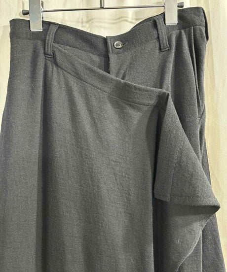 yohji yamamoto ＋NOIR ラップパンツ（NR-P07-109）