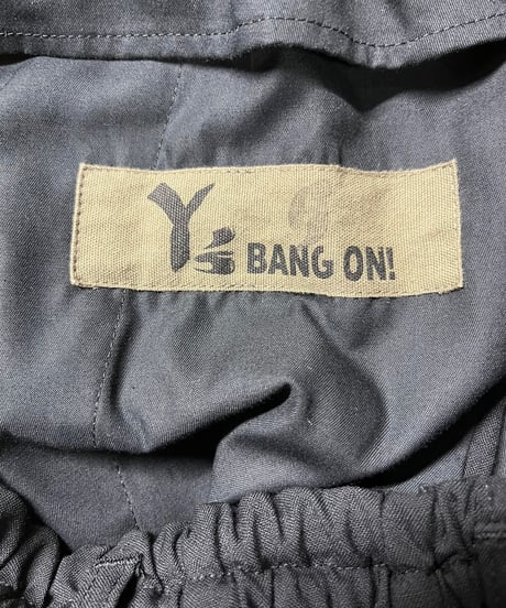 2020SS Y's BANG ON! yohji yamamoto サルエルパンツ（YA-P09-158）