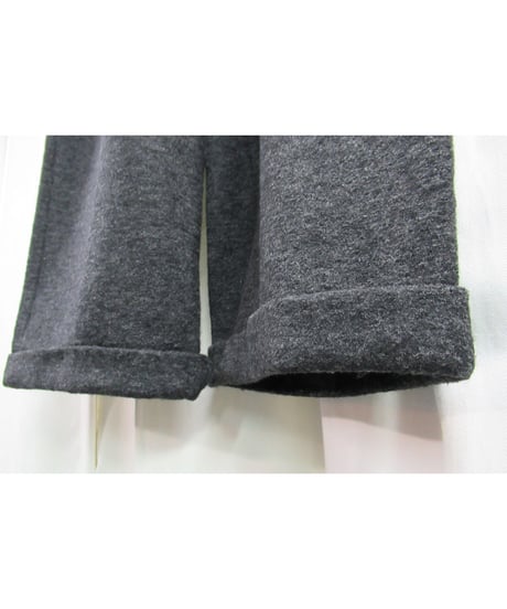98aw yohji yamamoto pour homme vintage グレー シンプルワイドパンツ（HY-T58-980）