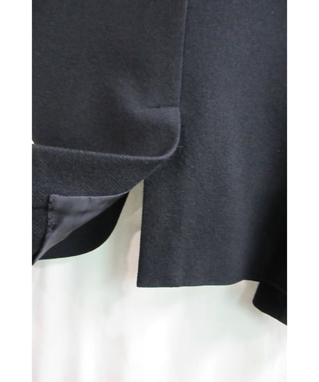 Y's yohji yamamoto 黒 変形襟デザインジャケット YX-J03-104