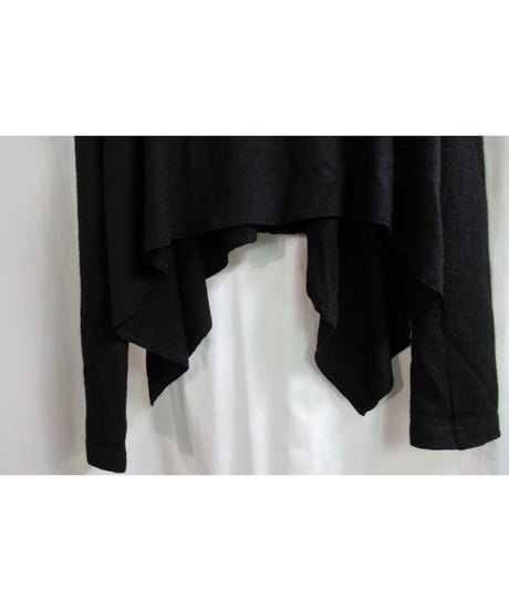 AD2009 COMME des GARCONS フード付 変形ショートプルオーバー GD-T017