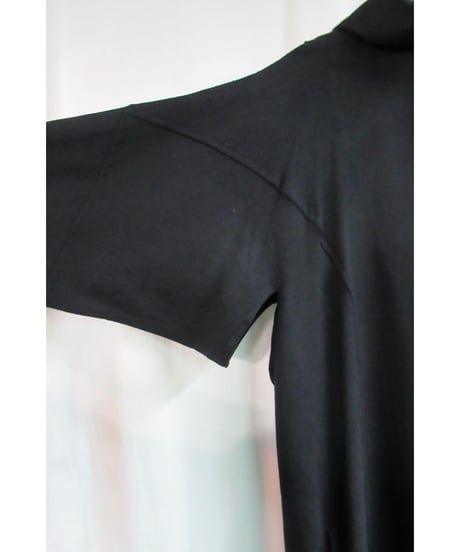 18aw yohji yamamoto pour homme フード付Aラインドレス HV-D38-105