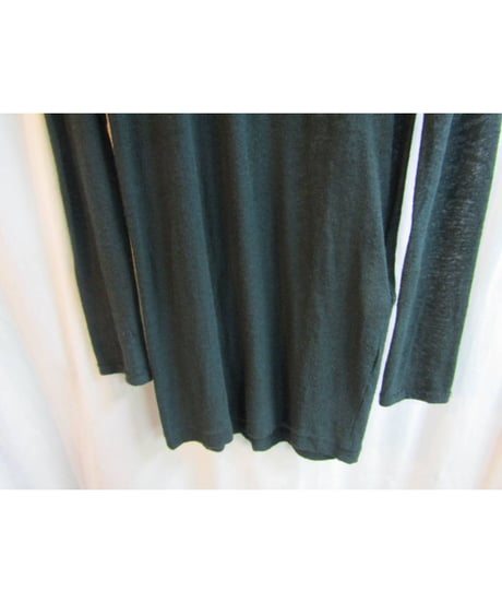 Y's yohji yamamoto カーキ シンプルロングニット YN-T71-977
