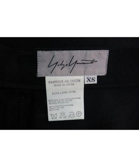 98aw yohji yamamoto femme vintage シンプルワイドパンツ FY-P09-103