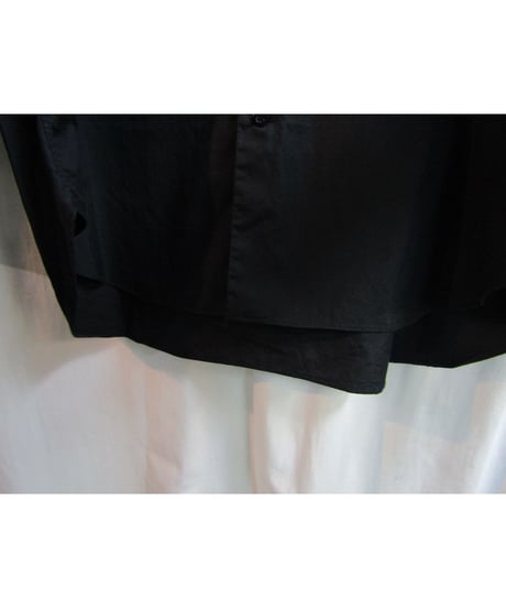 Y's for men yohji yamamoto 黒 シンプルブラウス MU-B01-018
