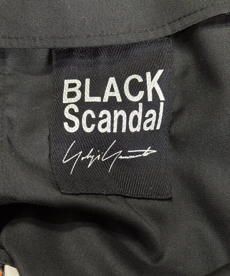 2019SS BLACK Scandal yohji yamamoto スカルプリントパンツ（HH-P93-310）