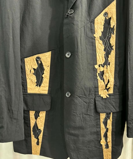 未使用 1999SS yohji yamamoto pour homme vintage デザインジャケット（HC-J73-827）