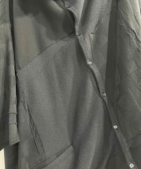 2018AW yohji yamamoto femme 変形ロングカーディガン（FV-T42-172）