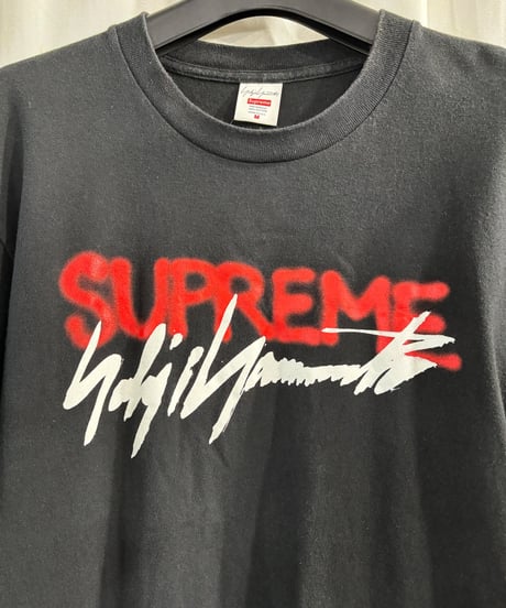 yohji yamamoto X SUPREME ロゴプリントTシャツ（H-T-163xxx）