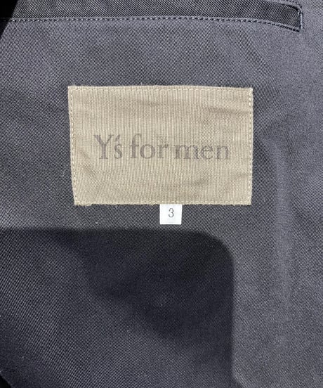 Y's for men yohji yamamoto 1釦綿ジャケット（MQ-J48-096）