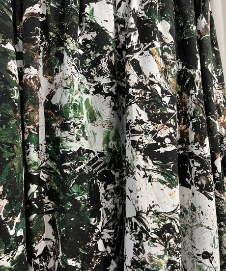 Ground Y yohji yamamoto プリントサルエルパンツ（GE-P08-203）