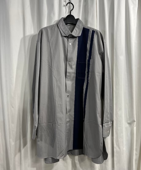 yohji yamamoto pour homme 二重襟長袖シャツ（H-B-083xxx）