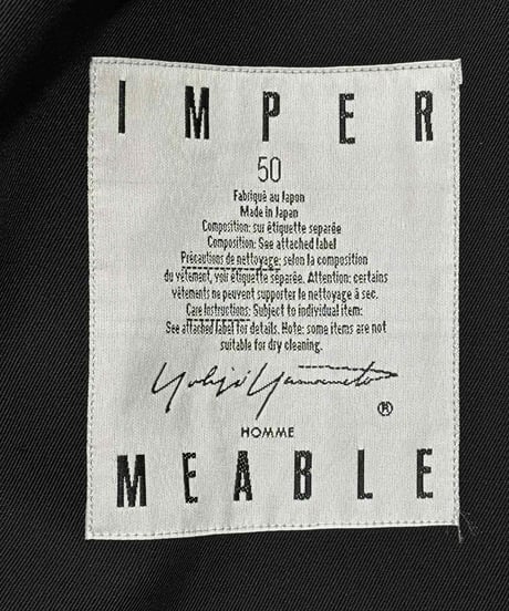IMPER MEABLE yohji yamamoto HOMME デザインコート（DY435-205-09）