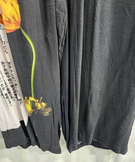 2019ss yohji yamamoto pour homme プリントパンツ （HH-P24－254）