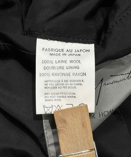 1980's yohji yamamoto pour homme vintage ベスト（H-V-185xxx）