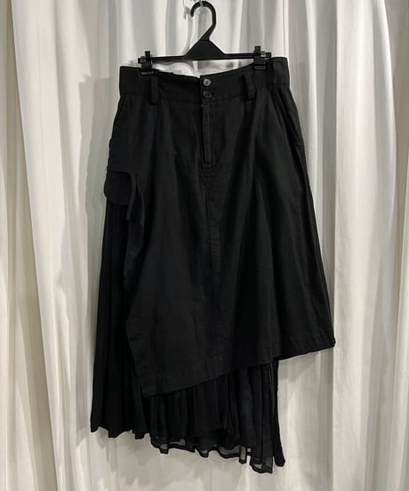 Y's yohji yamamoto デザインレイヤードスカート（YV-S08-008）