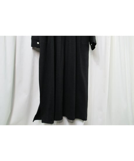 96aw yohji yamamoto pour homme vintage チャイナ釦デザイン ロングワンピース（HG-T55-961）