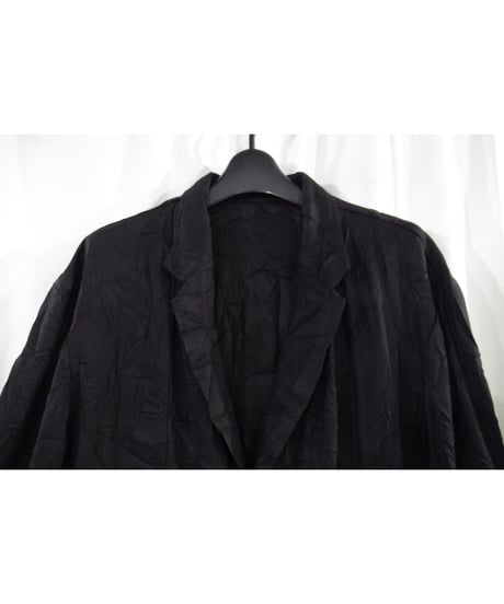 19ss yohji yamamoto pour homme シワ加工 麻混 コットンジャケット（HH-J07-004）