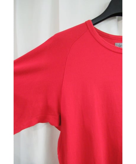 yohji yamamoto pour homme 赤 シンプルカットソー HC-3