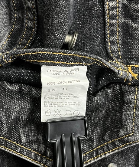 2002SS yohji yamamoto pour homme ジージャン（HE-Y11-519）