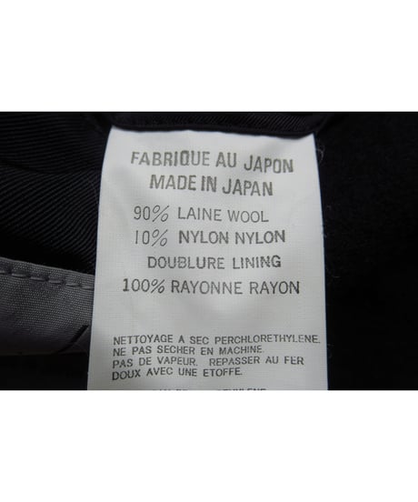 98aw yohji yamamoto pour homme vintage シンプル ビッグコート（HY-C11-119）