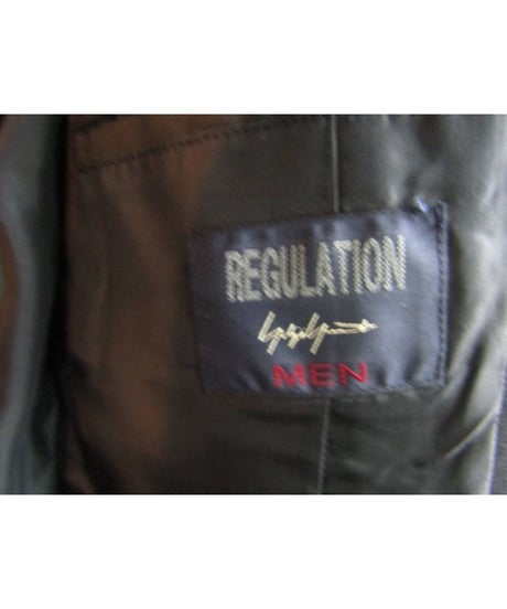 REGULATION men yohji yamamoto pour homme ミリタリーデザインストライプジャケット HW-J03-940
