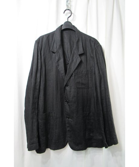 Y’s for men yohji yamamoto パチポケットデザイン 麻 ジャケット（MS-J22-303）
