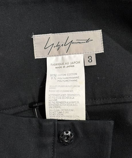 2013SS yohji yamamoto femme ワイドパンツ（FX-P15-001）
