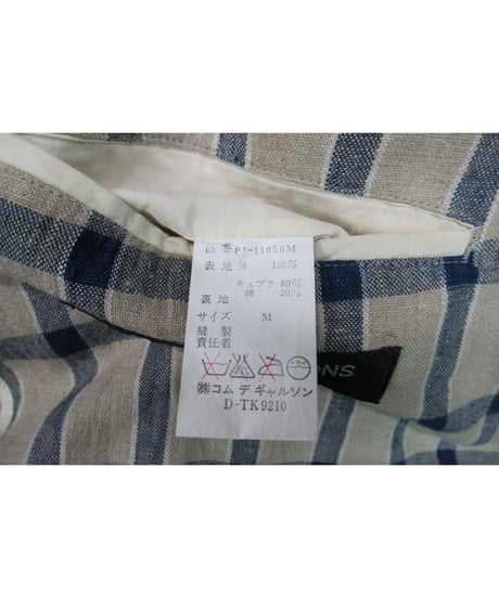 80’s COMME des GARCONS HOMME PLUS vintage チェックレイヤードジャケット PJ-11050M