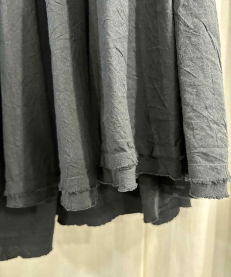 Y's yohji yamamoto ウエストゴム ロングスカート（YQ-S16-051）