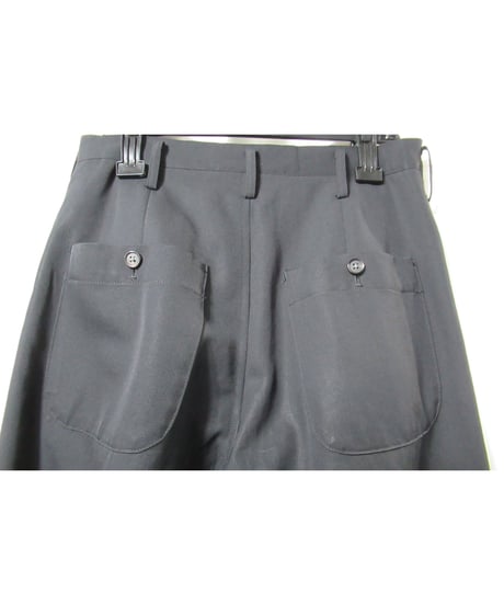 90's Y's for men yohji yamamoto vintage バックパチポケットデザイン テーパードパンツ（MF-P14-100）