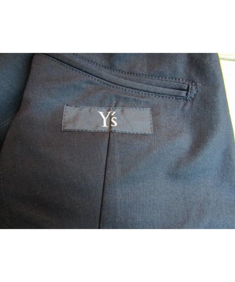 Y's yohji yamamoto ピークドラペルショートデザインジャケット YJ-J13-027