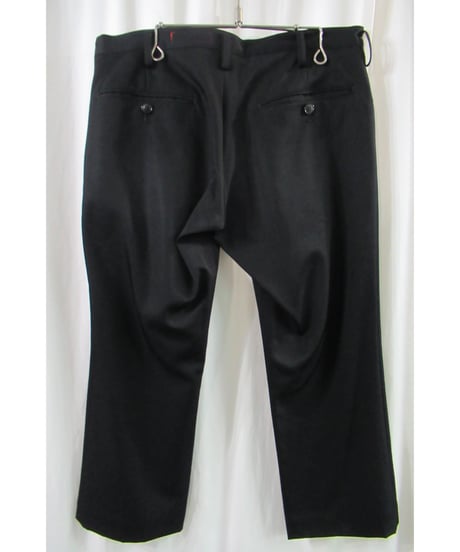 Y's 赤タグ yohji yamamotoクロップドストレートパンツ YX-P53-150