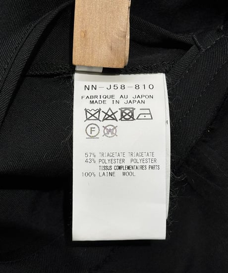 B yohji yamamoto デザインロングジャケット（NN-J58-810）
