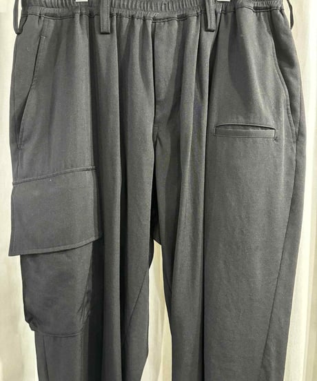 REGULATION yohji yamamoto MEN ウール RIB FLAP パンツ（HS-P02-140）