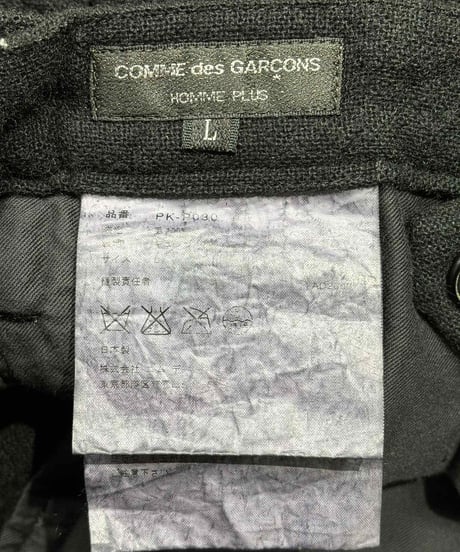AD2003 COMME des GARCONS HOMME PLUS デザインパンツ（PK-P030）