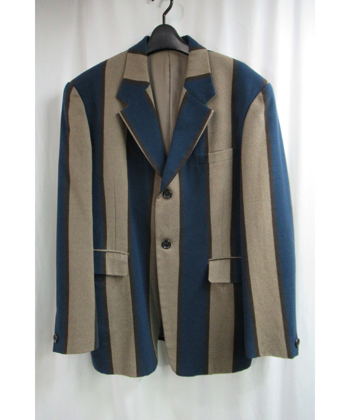 89aw yohji yamamoto pour homme vintage ストライプデザイ