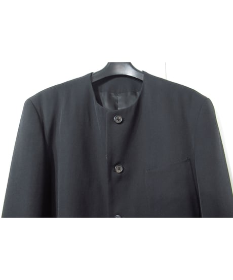 90’s Y’s for men yohji yamamoto vintage パチポケットデザイン ノーカラージャケット（MI-J04-100）