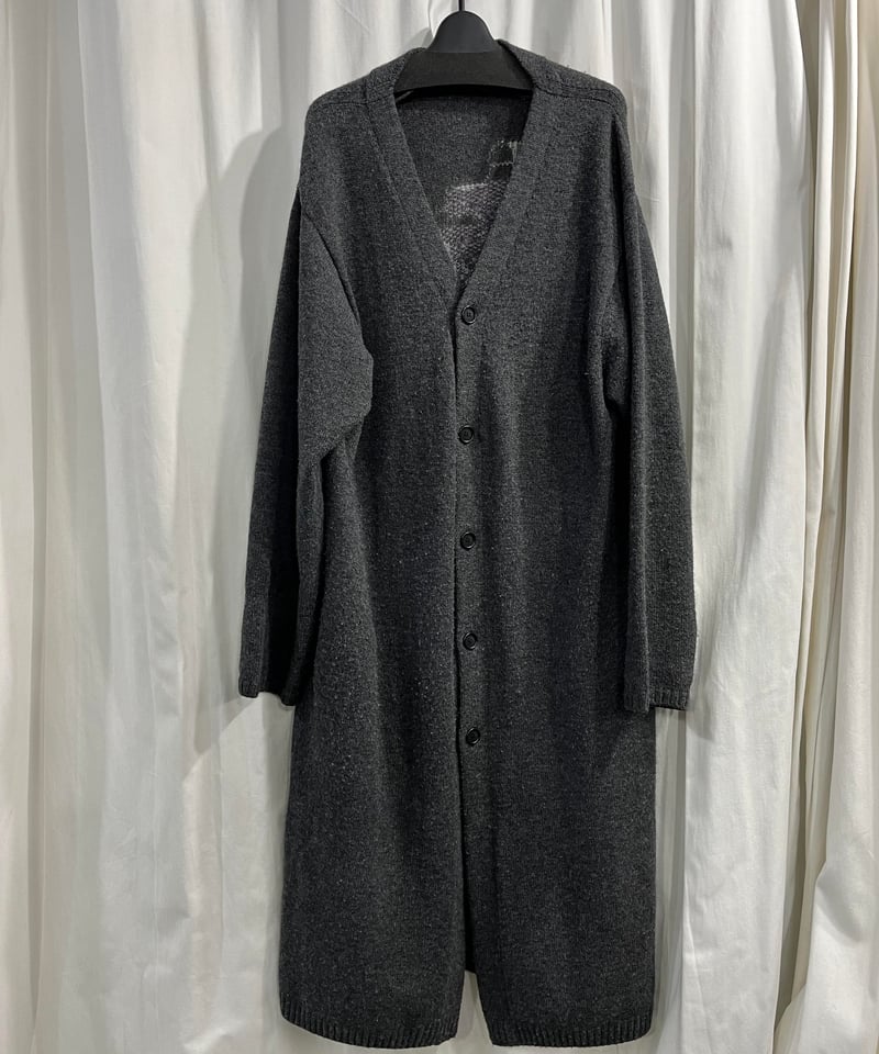 2021AW yohji yamamoto pour homme 花柄ロングカーディガン（HX...