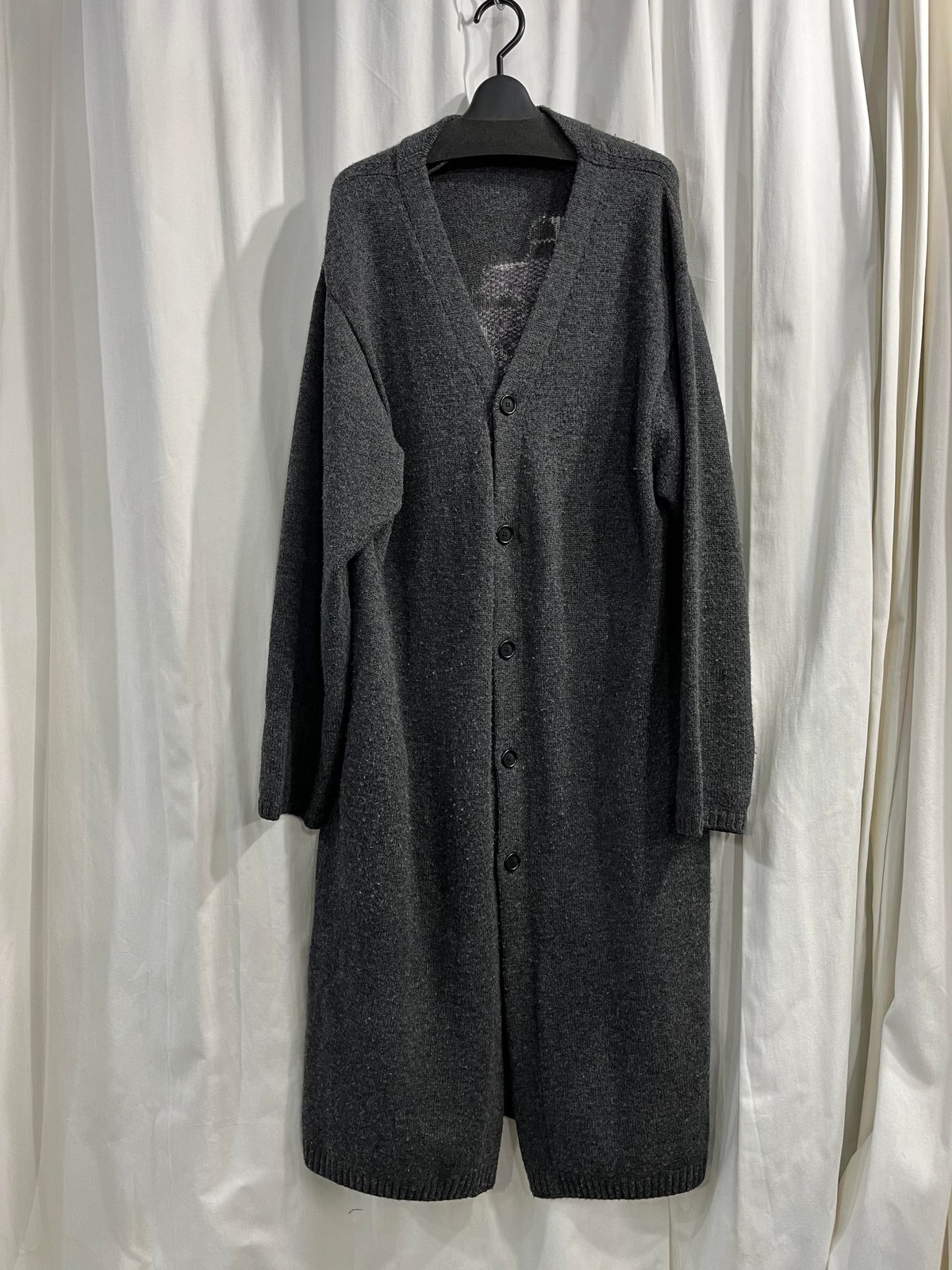 2021AW yohji yamamoto pour homme 花柄ロングカーディガン（HX...