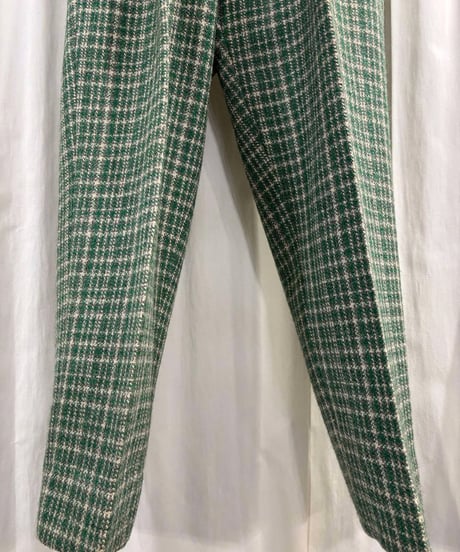 1980's yohji yamamoto pour homme vintage チェック柄パンツ（H-P-135xxx）